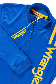BLUZA WRANGLER MĘSKA B&Y ZIP SWEAT NAUTICAL BLUE W6558DZV2 112130569