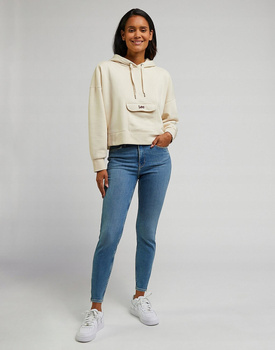 LEE DAMSKIE SPODNIE JEANSOWE JEANSY SCARLETT HIGH ZIP BRIGHT STORMS L31BGUD40
