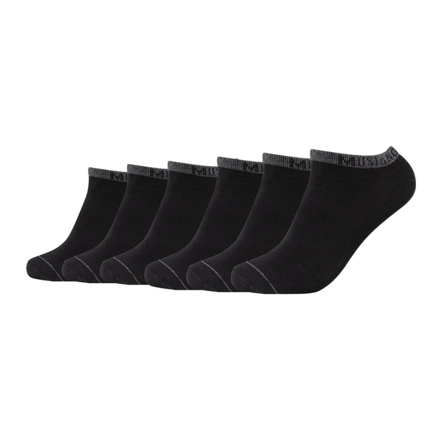 6-PAK Męskich Skarpet MUSTANG BLACK