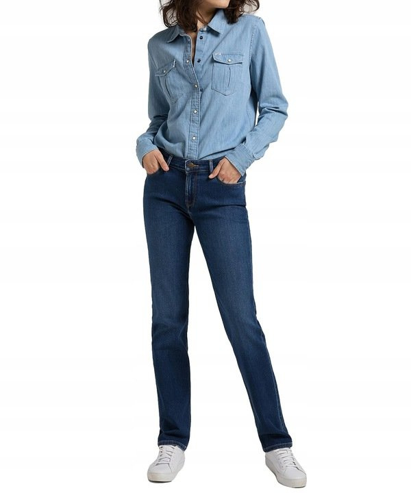 LEE REGULAR WESTERN DAMSKA KOSZULA JEANSOWA SHIR SUMMER BLUE L45SZSNJ 112110495