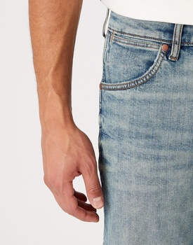 WRANGLER LARSTON MĘSKIE SPODNIE JEANSOWE GRID INDIGO W18S5929Y 112145859