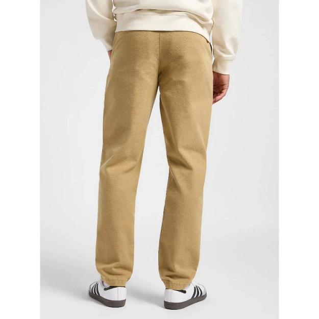 MESKIE SPODNIE LEE RELAXED WORKWEAR CHINO OSCAR KHA 112364187