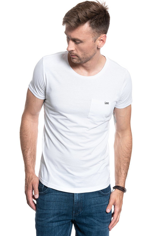 LEE ELONGATED TEE BRIGHT WHITE L61KEPLJ 112113913