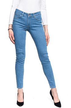 LEE SCARLETT SKINNY DAMSKIE SPODNIE JEANSOWE BRIGHT BLUE L526MANT 112111748