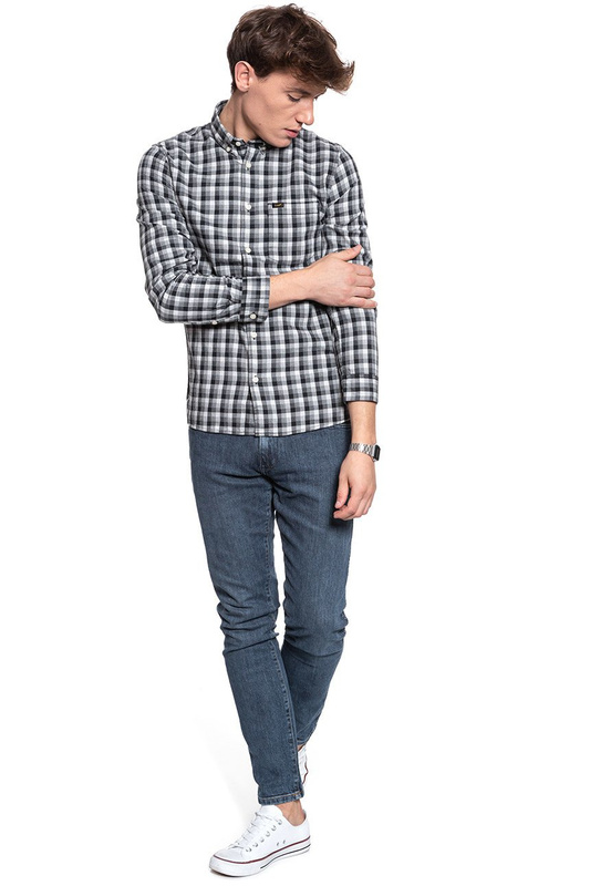 KOSZULA LEE SLIM BUTTON DOWN BLACK L66XOF01 112116778