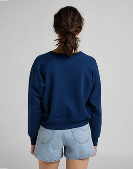 BLUZA DAMSKA LEE VINTAGE CROPPED SWS WASHED BLUE L36EBRLR 112107835