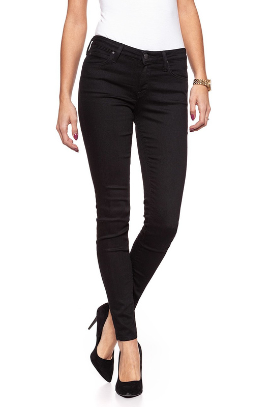 SPODNIE DAMSKIE LEE SCARLETT BLACK RINSE L526JY47 112111691