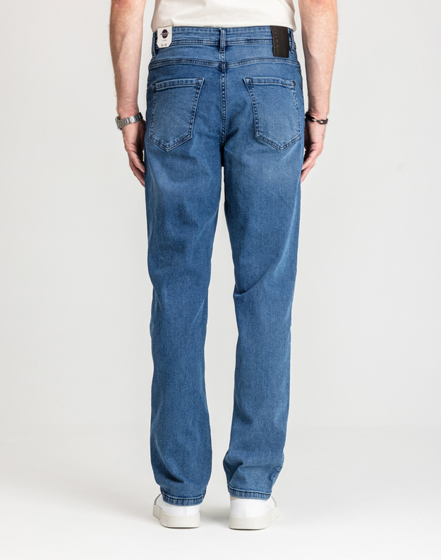 Męskie Spodnie Jeansowe Marcus Jason 2177 Jeans Dry Blue Wash 14-200320