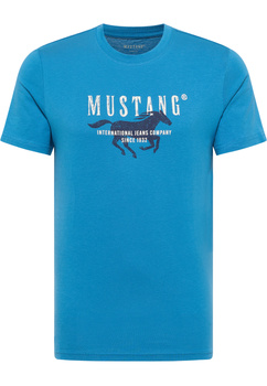 Męski T-Shirt Mustang Style Austin Sea of Belize 1016484 5444