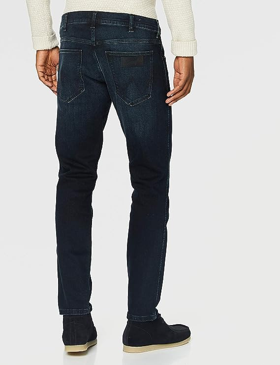 WRANGLER LARSTON MĘSKIE SPODNIE JEANSOWE JEANSY SMOKEY NIGHT W18SLR404 112127542
