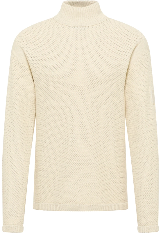Mustang Style Elwood Light Gray 1015816 3003 MĘSKI SWETER