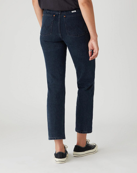 SPODNIE DAMSKIE WRANGLER WILD WEST BLUE BLACK W2H2D531C 112128610