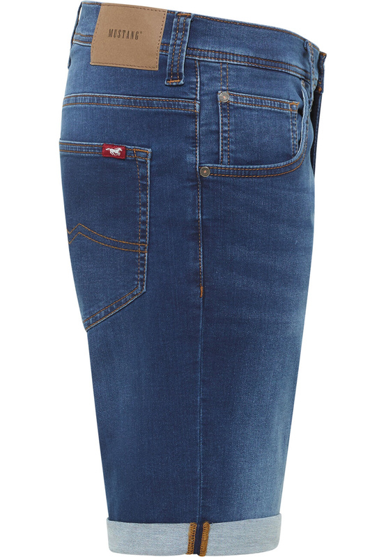 MĘSKIE SZORTY MUSTANG Chicago Shorts Z Denim Blue 1015692 5000 682