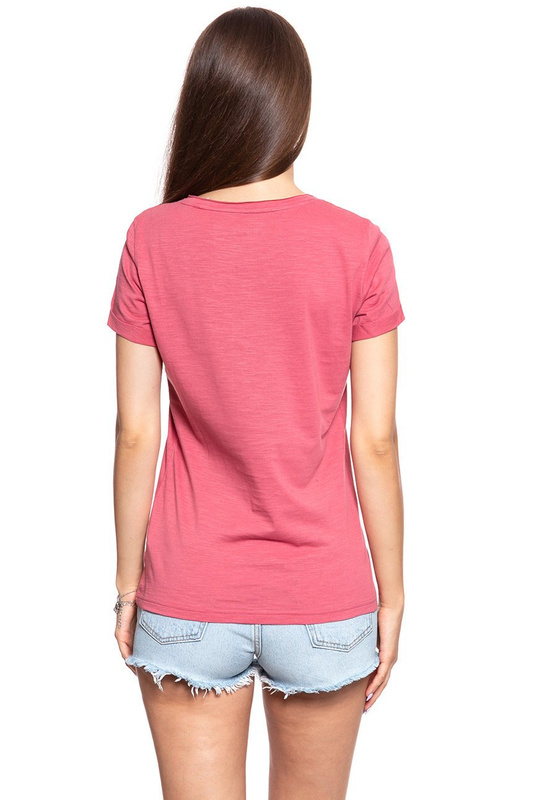 MUSTANG T SHIRT DAMSKI Alexia Henley Slate Rose 1009447 8271