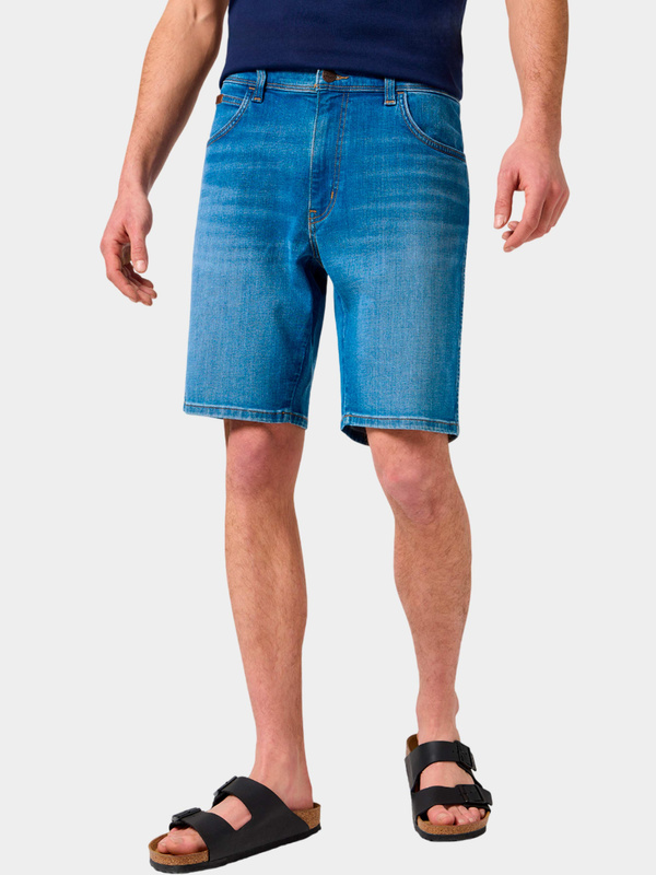 WRANGLER MĘSKIE SPODENKI WRANGLER TEXAS SHORTS SKY WASH 112362314