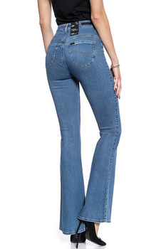 SPODNIE LEE DAMSKIE Flare JACKSON WORN L30FMXAX SAMPLE 112106432