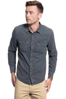 LEE LEE RIDER SHIRT ALLOY GREY L851PAJB 112122516