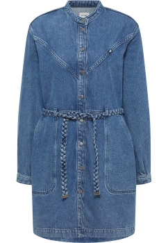 Damska Sukienka Mini Mustang Style Paola  Dress Denim Blue 1015586 5000 500