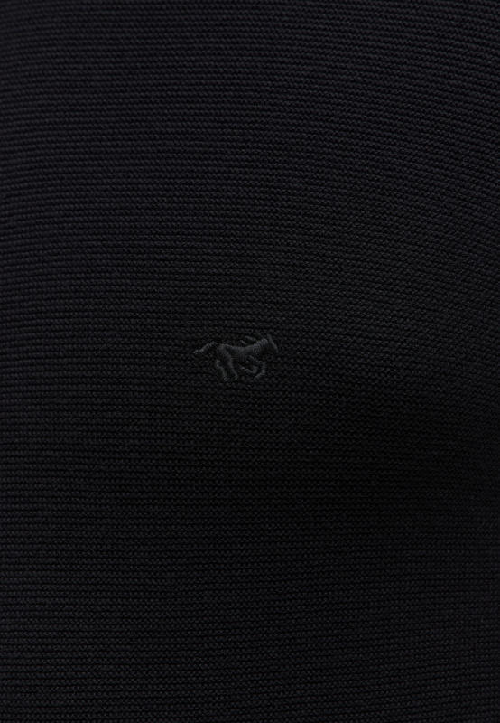 Męski Sweter Mustang Style Elgin Jet Black 1016848 4188