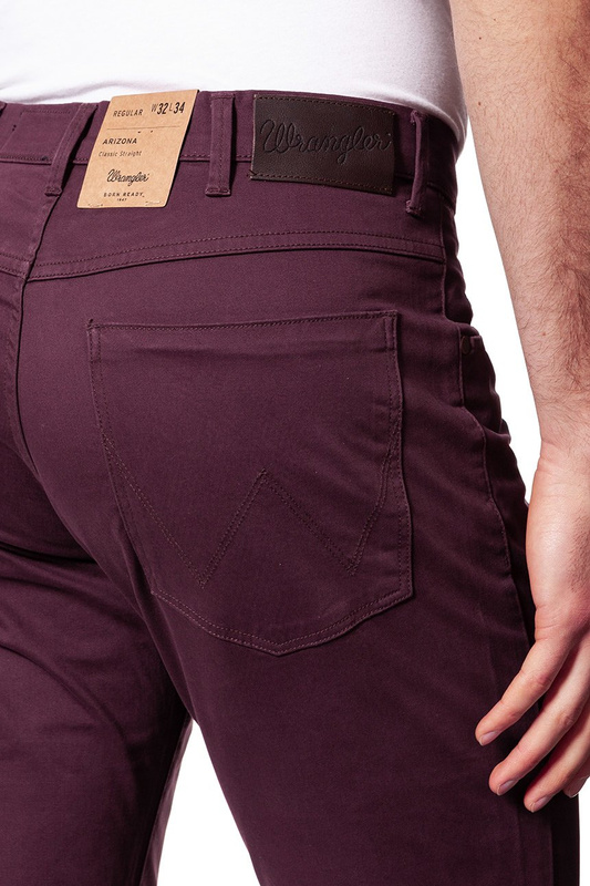 WRANGLER SPODNIE MĘSKIE ARIZONA RED BROWN W12OFF115