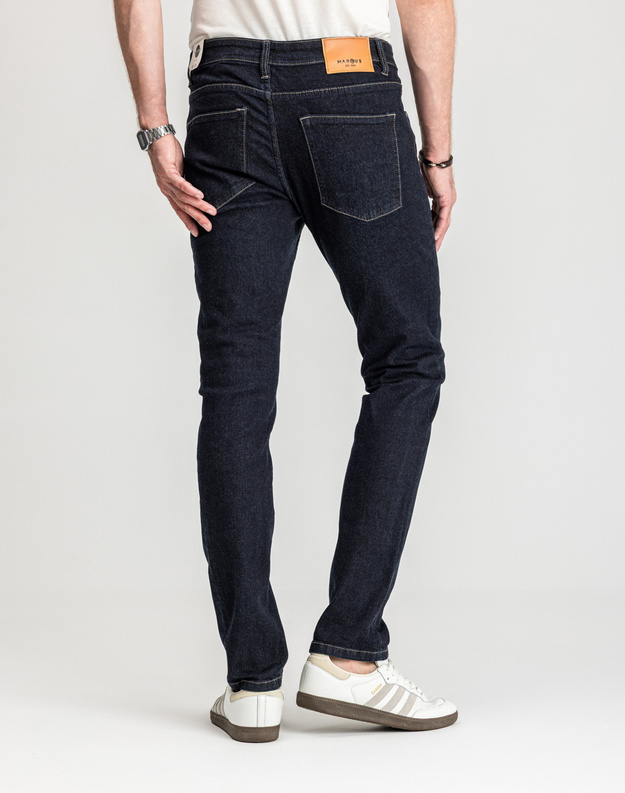 Męskie Spodnie Jeansowe Marcus Felix 2162 Jeans Dark Miner 14-200245