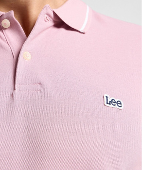 MESKA KOSZULKA LEE PIQUE POLO SOFT MAUVE 112363856