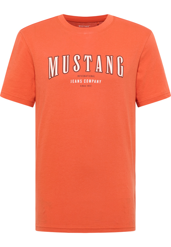 Męski T-Shirt Mustang Style Austin Burnt Ochre 1016266 7105
