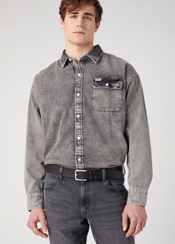 MESKI PASEK WRANGLER SLIM BELT BLACK 112344035