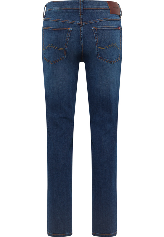 Męskie Spodnie Jeansowe Mustang Style Tramper Straight Denim Blue 1016333 5000 502