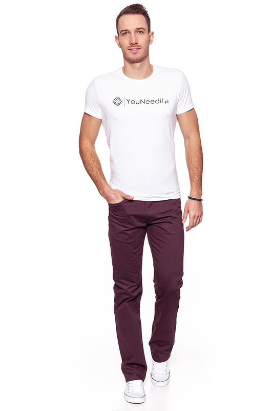 WRANGLER SPODNIE MĘSKIE ARIZONA RED BROWN W12OFF115