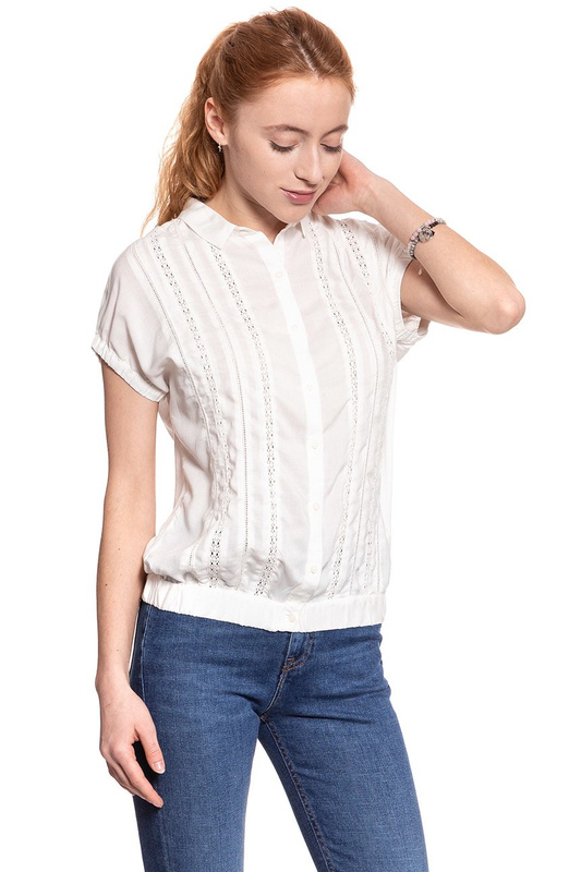 DAMSKA KOSZULA WRANGLER ROMANTIC TOP OFFWHITE W504LME02 112129262