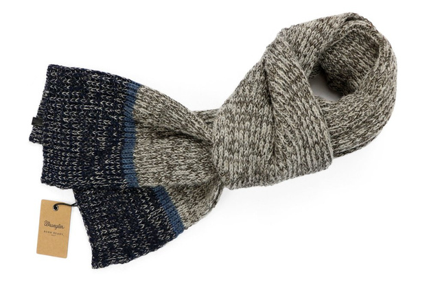 WRANGLER CRUNCHY SCARF WHITE PEPPER SZALIK