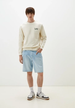 LEE MĘSKA BLUZA WOBBLY LEE SWS ECRU 112341666 L81M016990