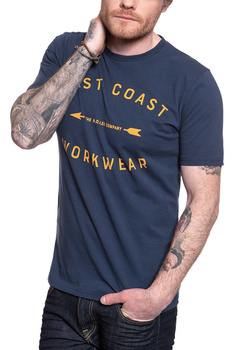 LEE WORKWEAR TEE DARK NAVY L60BFENM 112113257