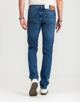 MUSTANG VEGAS SLIM MĘSKIE SPODNIE JEANSOWE JEANSY DŻINSY DENIM BLUE 1015043 5000 702