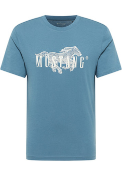 Męski T-Shirt Mustang Style Austin Bluestone 1016858 5180
