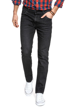 WRANGLER SPODNIE MĘSKIE LARSTON SOFT BLACK W18ST450Y 112127638