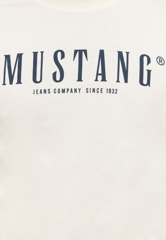 Męski T-Shirt Mustang Style Austin Whisper White 1016853 2013