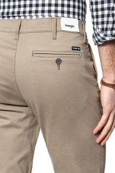 WRANGLER SPODNIE MĘSKIE CHINO BEIGE W16LA1XBB 112127301