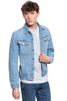 KURTKA JEANSOWA LEE SLIM RIDER FLICK LIGHT L89RLJIR 112123879