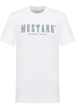 Męski T-Shirt Mustang Style Austin Bright White 1016281 2007