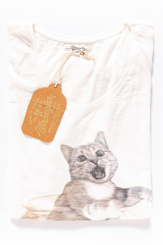 WRANGLER S/S R-NECK TEE OFFWHITE W7276FA02