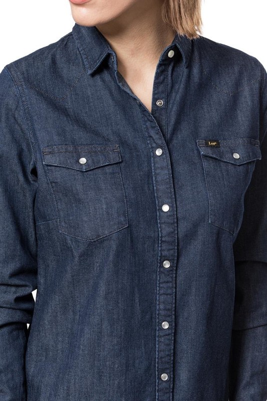 LEE SLIM WESTERN MIDNIGHT BLAUW # L47WZKWTS