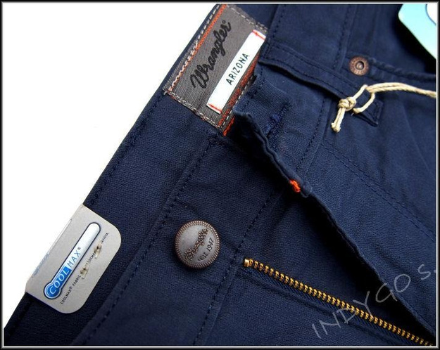 WRANGLER SPODNIE MĘSKIE ARIZONA STRETCH NAVY W12O47114      $    