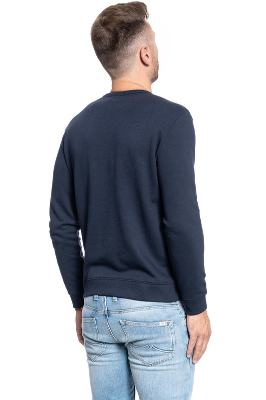 BLUZA MĘSKA LEE LOGO CREW SWS NIGHT SKY L80JFBSJ 112121401