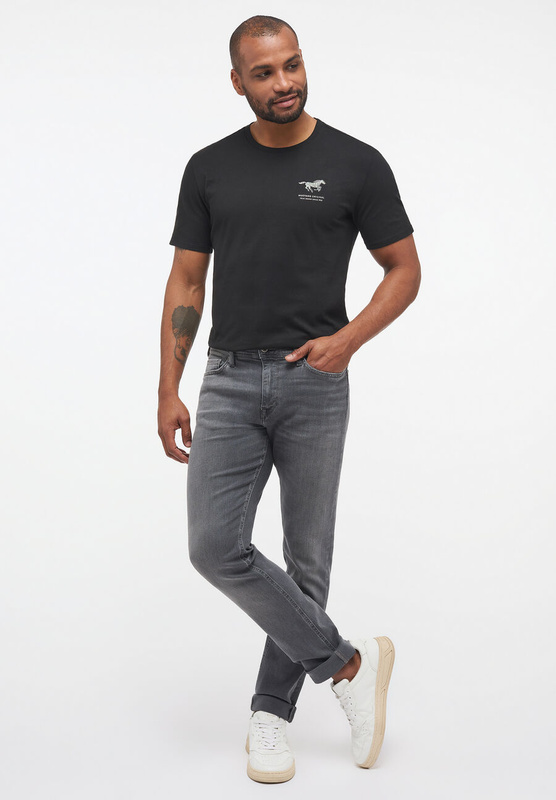 MUSTANG STYLE VEGAS MĘSKIE SPODNIE JEANSOWE DENIM BLACK 1013661 4000 683