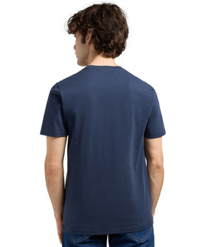 MESKA KOSZULKA  LEE REGULAR SMALL LOGO TEE MOOD INDIGO 112370439