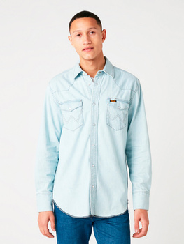 MĘSKA KOSZULA WRANGLER LS WORKSHIRT DUSTY SHADE W5D1N625X 112130103