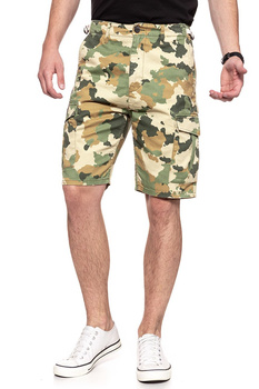 SPODENKI LEE FATIGUE SHORTS CAMOUFLAGE L73BCW03 112120343