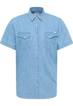 Męska koszula Mustang Style Eloy Denim Blue 1016467 5000 100
